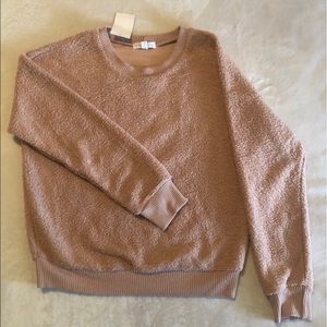 Small Nordstrom Rack faux fur sweater